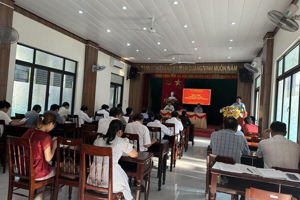 Đảng ủy phường Chánh Lộ sơ kết công tác quý I, triển khai nhiệm vụ trọng tâm quý II năm 2025